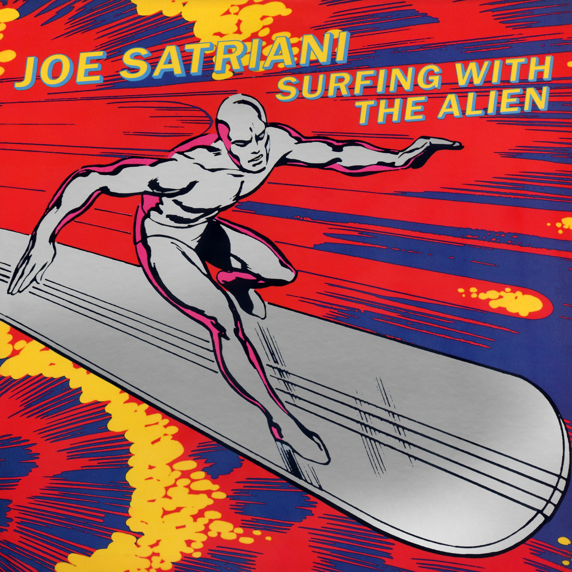 Surfing With The Alien Album Art
