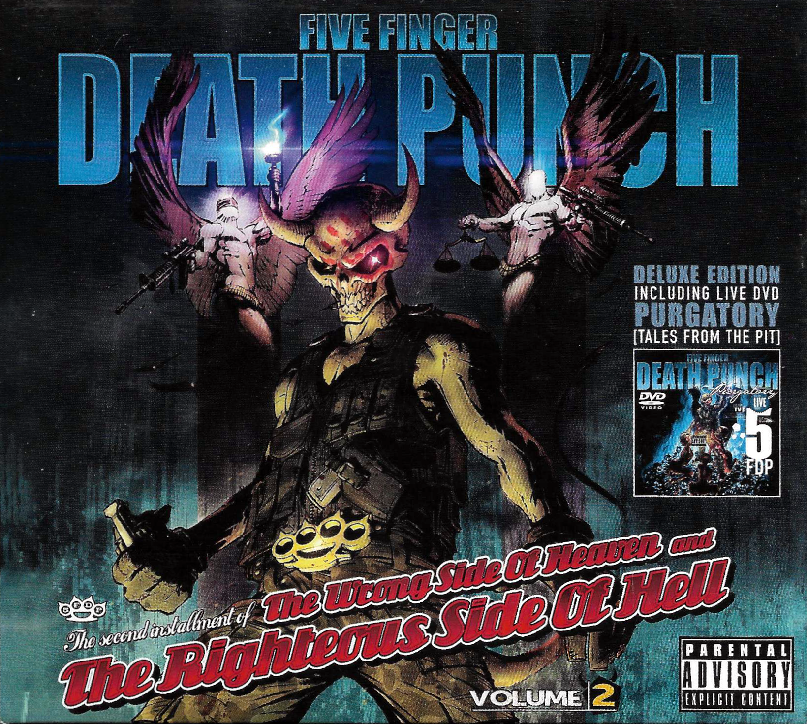 The Wrong Side of Heaven and the Righteous Side of Hell, Volume 2 Album Art