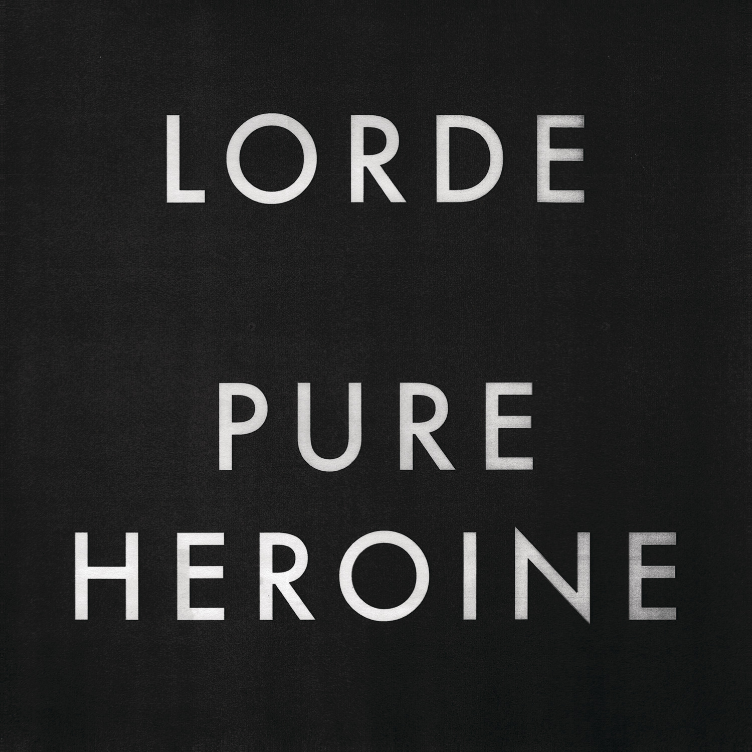 Pure Heroine Album Art