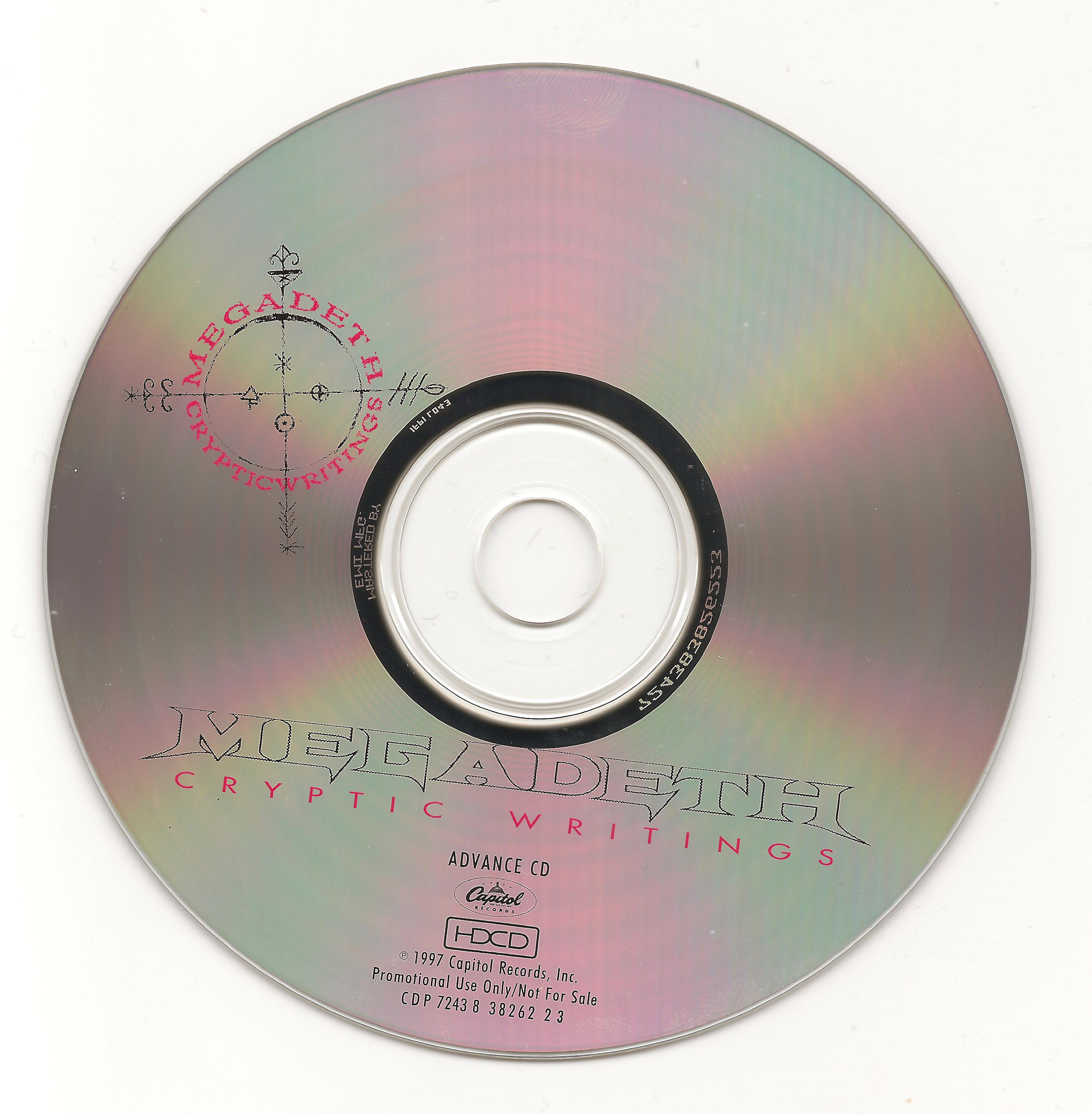 Cryptic Writings Album Art