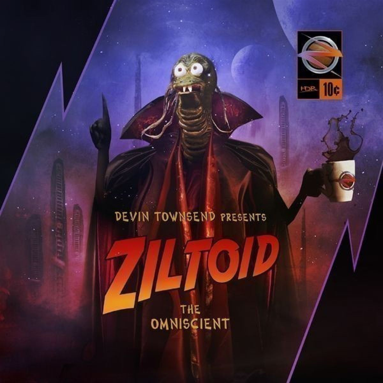 Ziltoid The Omniscient Album Art