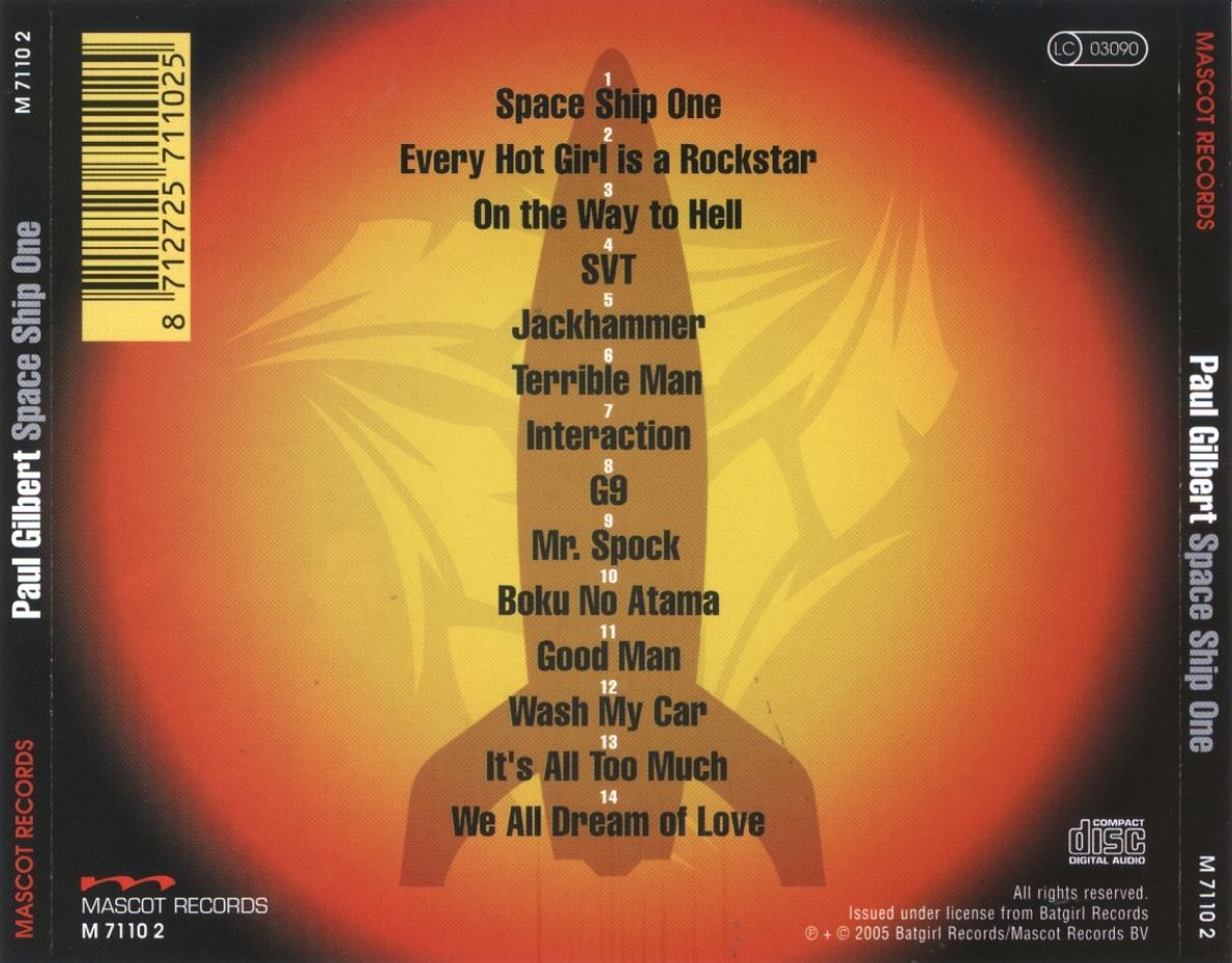 Space Ship One Album Art