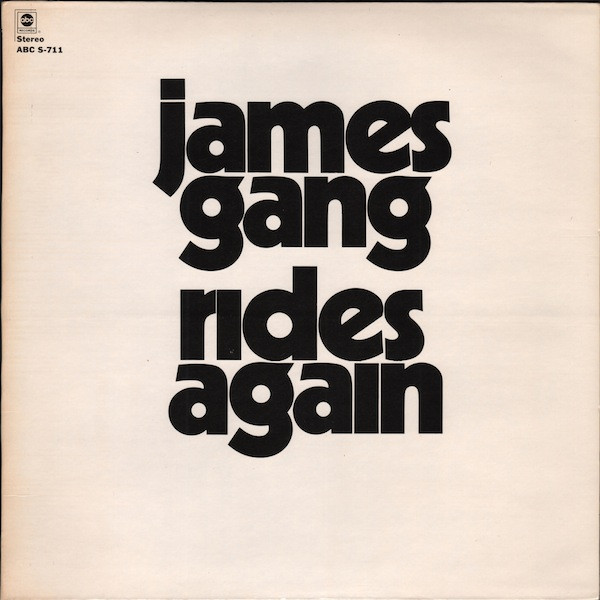 James Gang Rides Again Album Art
