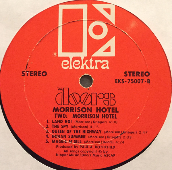 Morrison Hotel Album Art